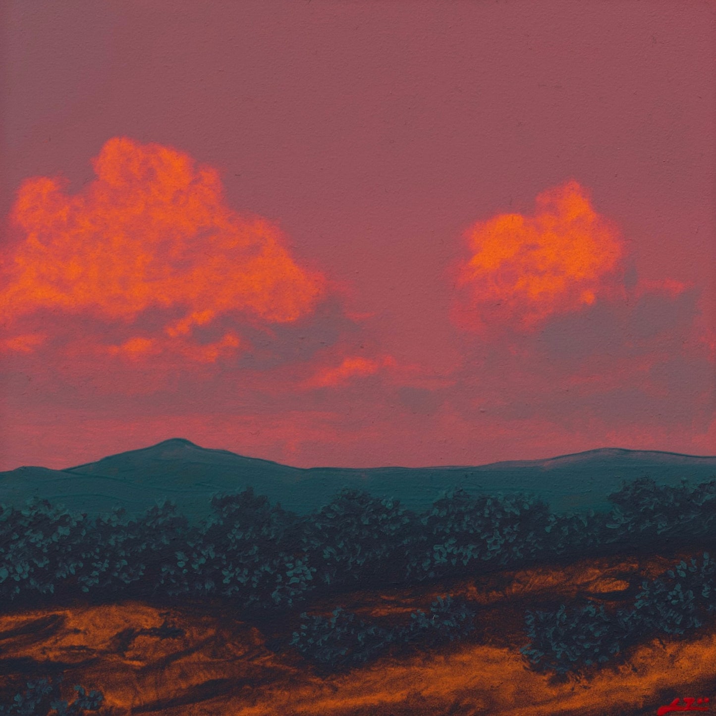 Agua Fria Miniature No.3 - 6" x 6"