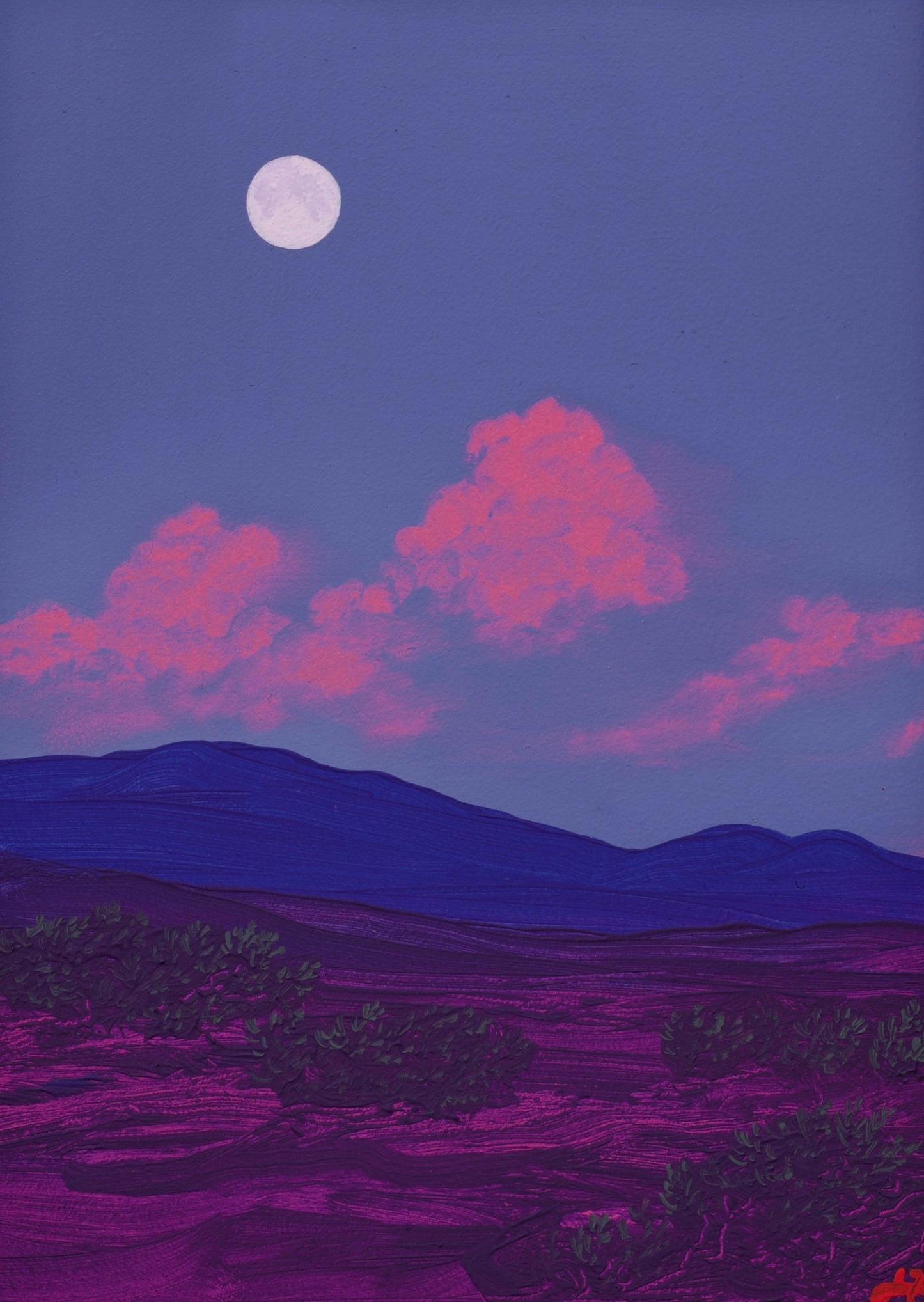 Atalaya Miniature No.1 - 5" x 7"