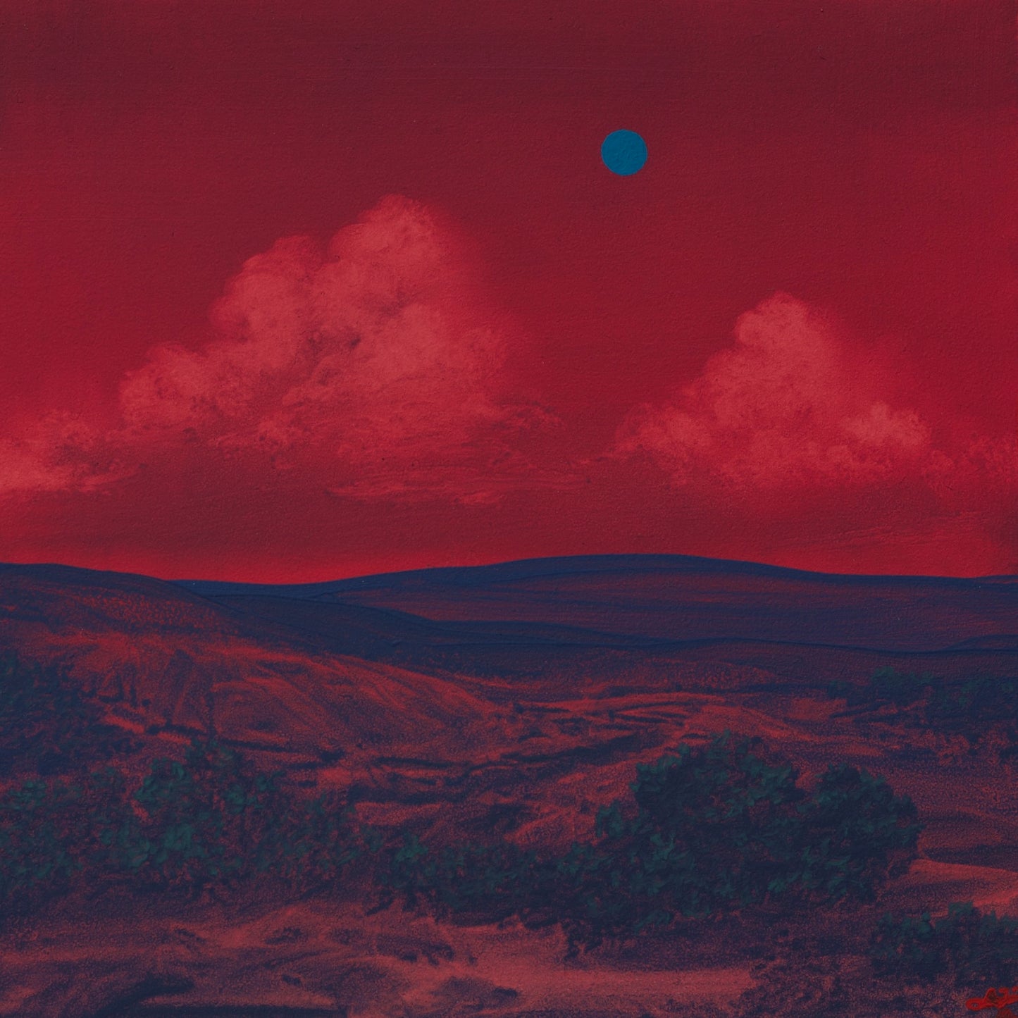 Chimayó Miniature Series 2, No.13 - 6" x 6"