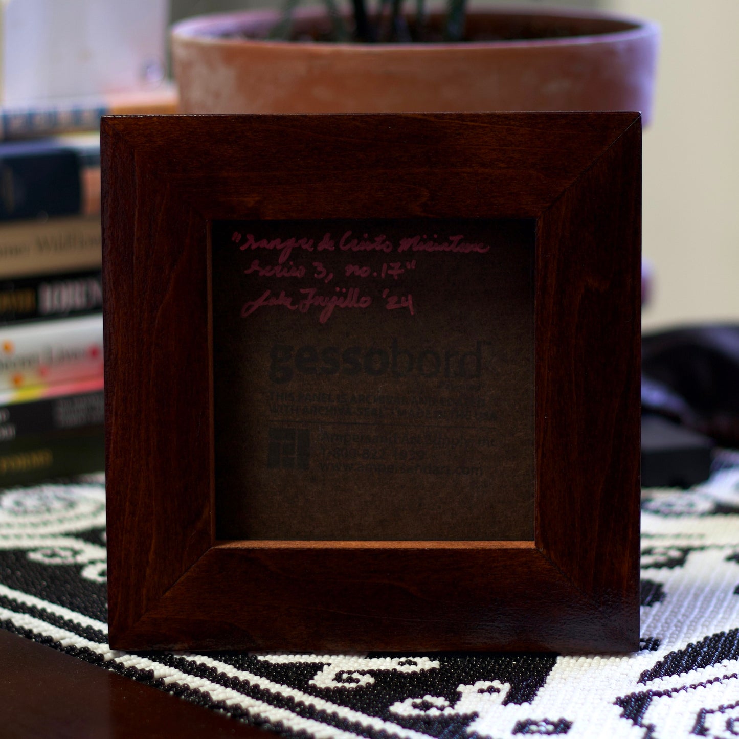 Sangre de Cristo Miniature Series 3, No.17 - 6" x 6"