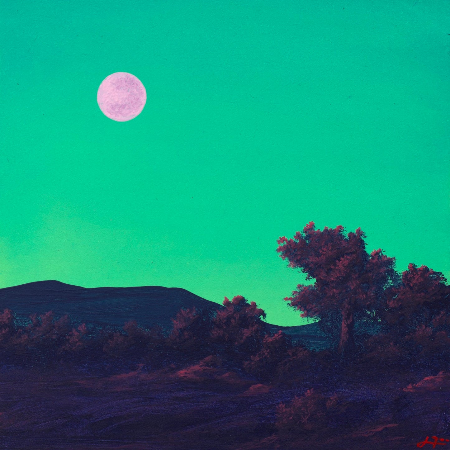 Sangre de Cristo Miniature Series 3, No.17 - 6" x 6"