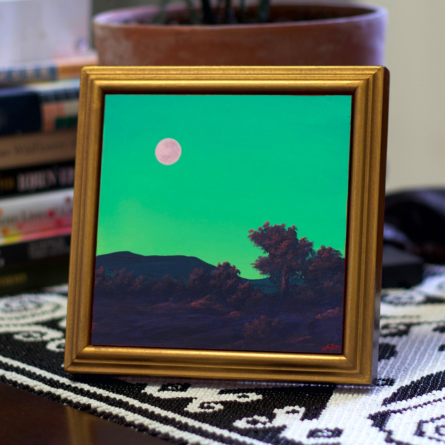 Sangre de Cristo Miniature Series 3, No.17 - 6" x 6"