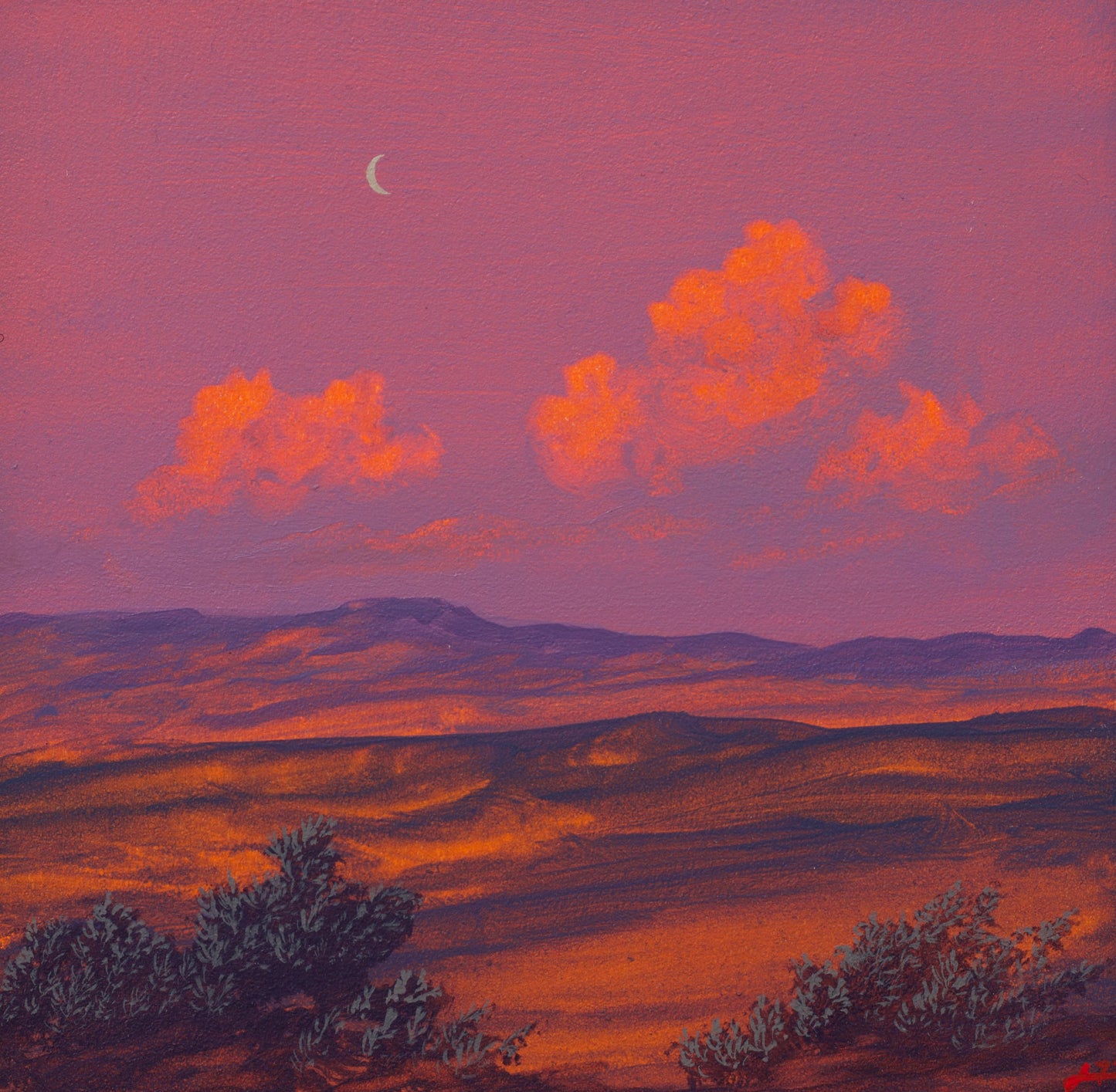 Nambé Badlands Miniature No.7 - 6" x 6"