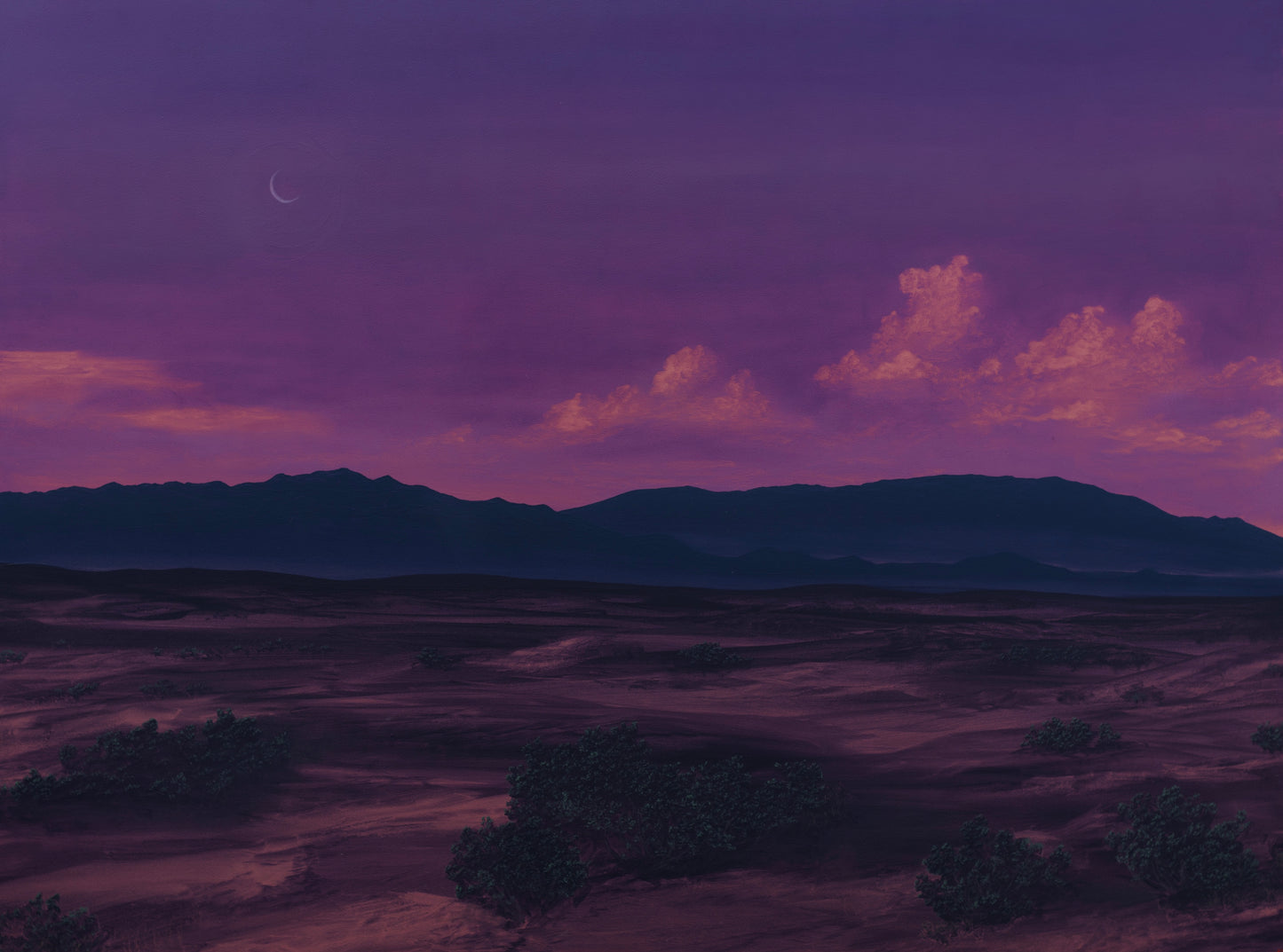 South of Santa Fe No.1 - 36" x 48"