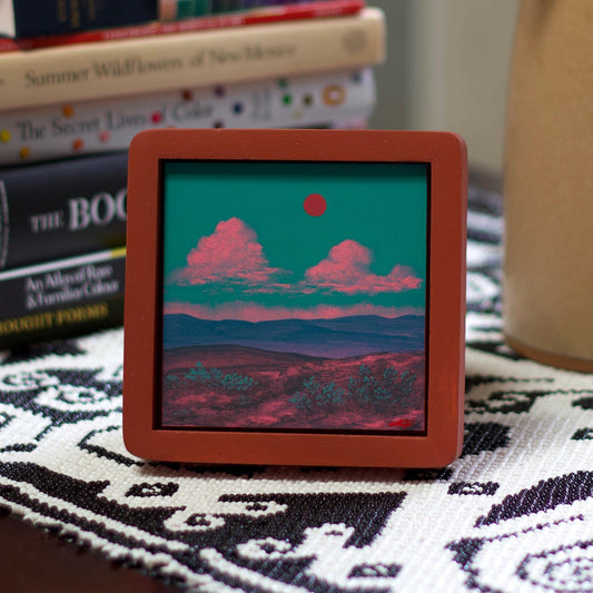 Jemez Miniature Series 4, No.2 - 4" x 4"