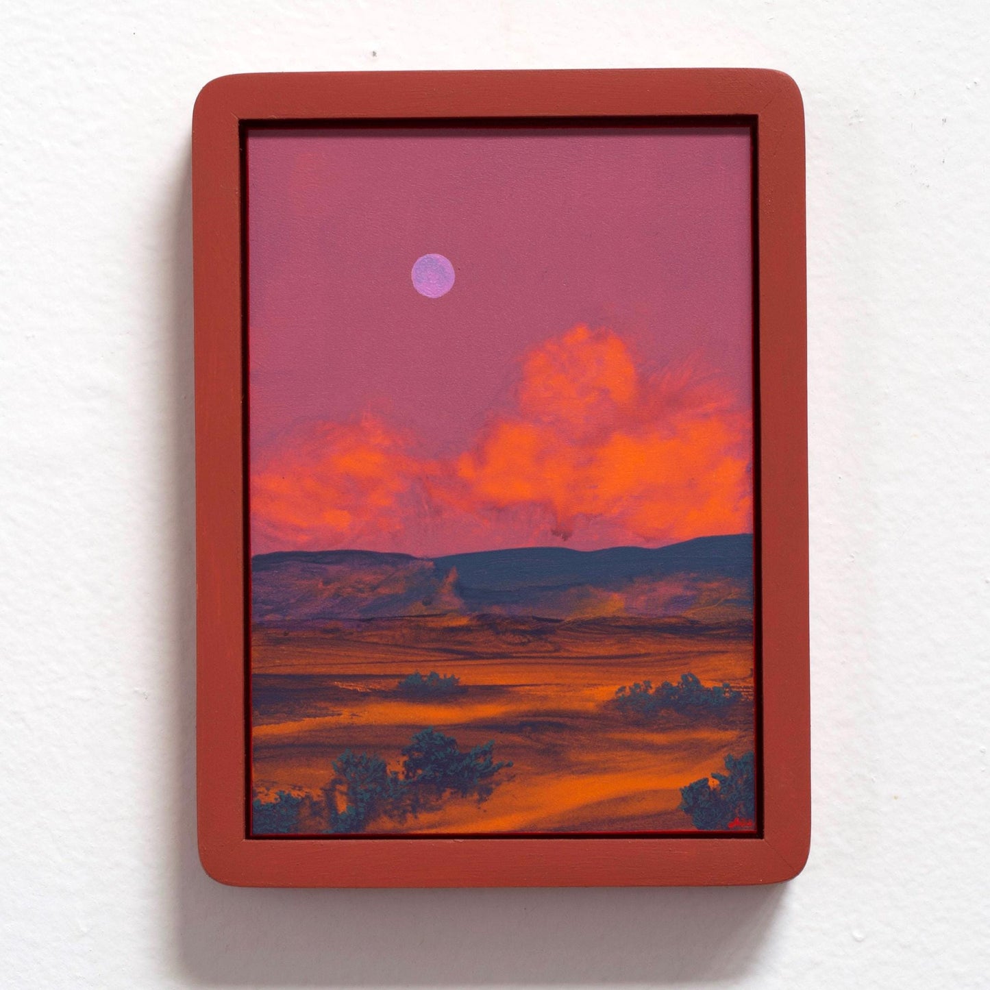 Ghost Ranch Miniature No.10 - 5" x 7"