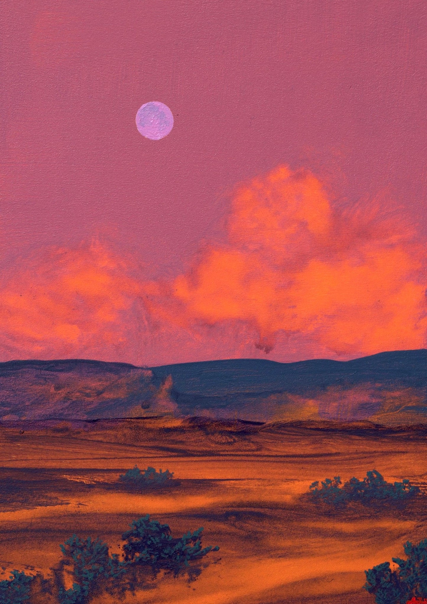 Ghost Ranch Miniature No.10 - 5&quot; x 7&quot;