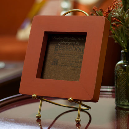 Sedona Miniature No.4 - 6" x 6" Southwest Landscape Painting in Handmade Frame