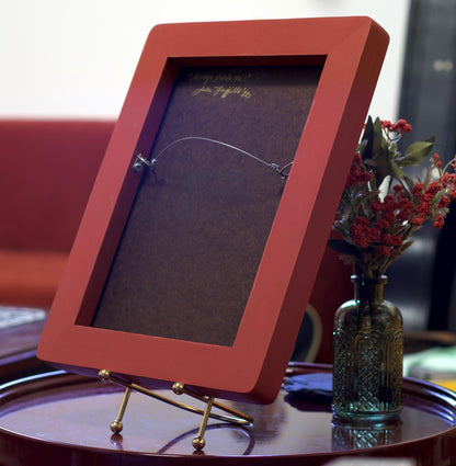 Arroyo Hondo No.1 - 9" x 12", Original Southwestern Landscape Painting in Handmade Frame