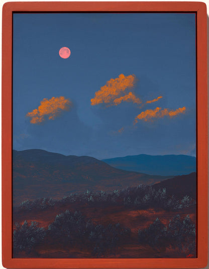 Glendale No.3 - 12" x 16", Original Southwestern Landscape Painting in Handmade Frame