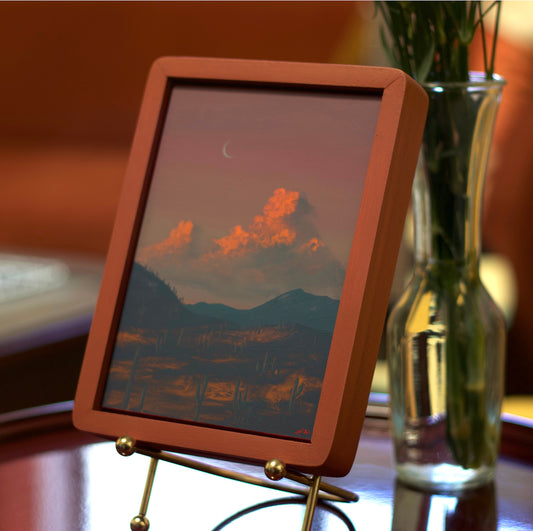 Saguaro Miniature No.1 - 5" x 7"