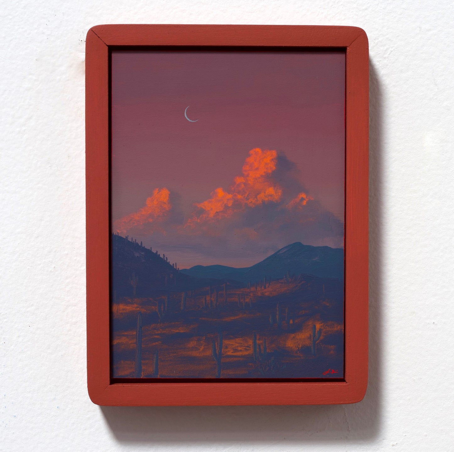 Saguaro Miniature No.1 - 5" x 7"