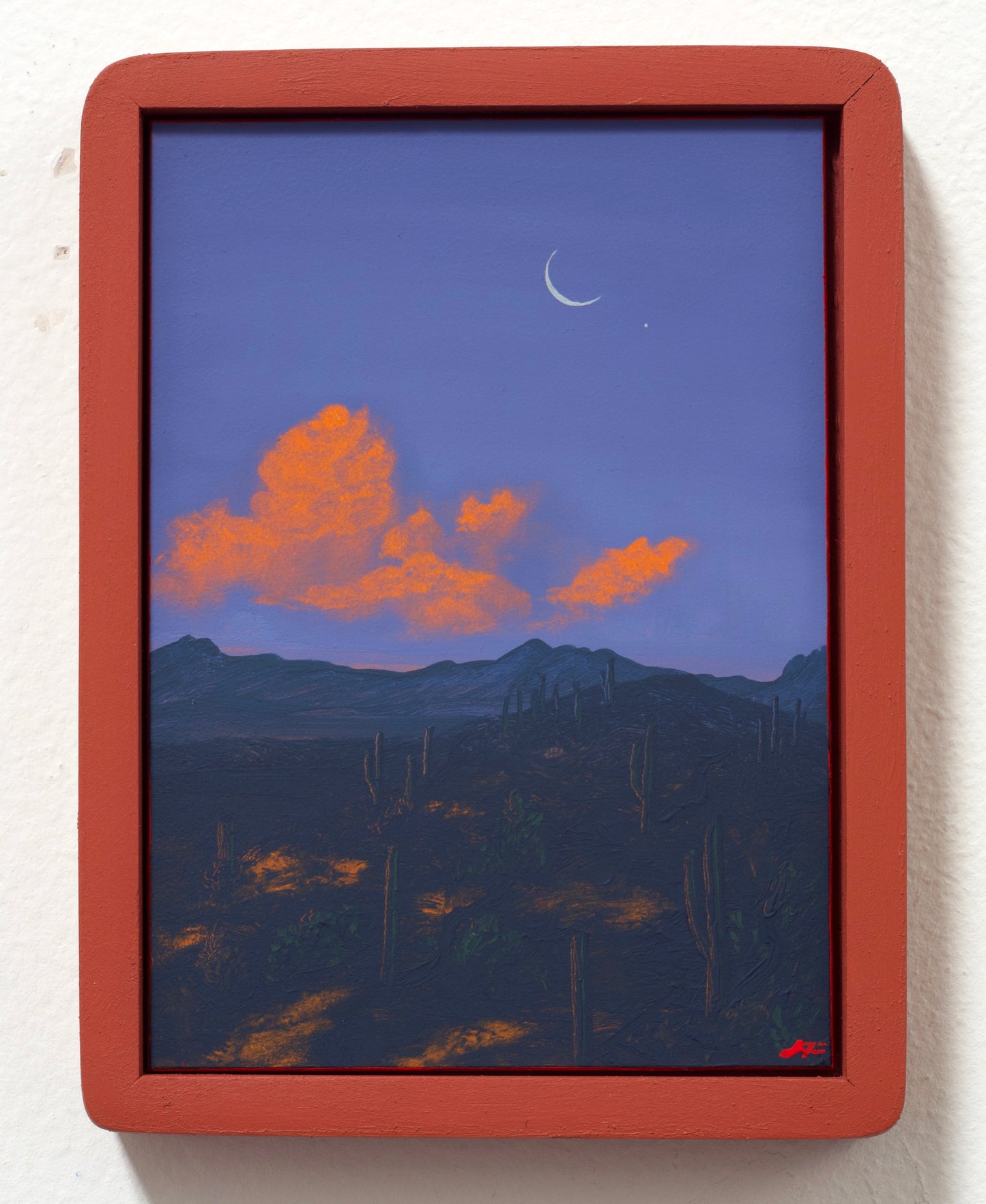 Saguaro Miniature No.2 - 5" x 7"