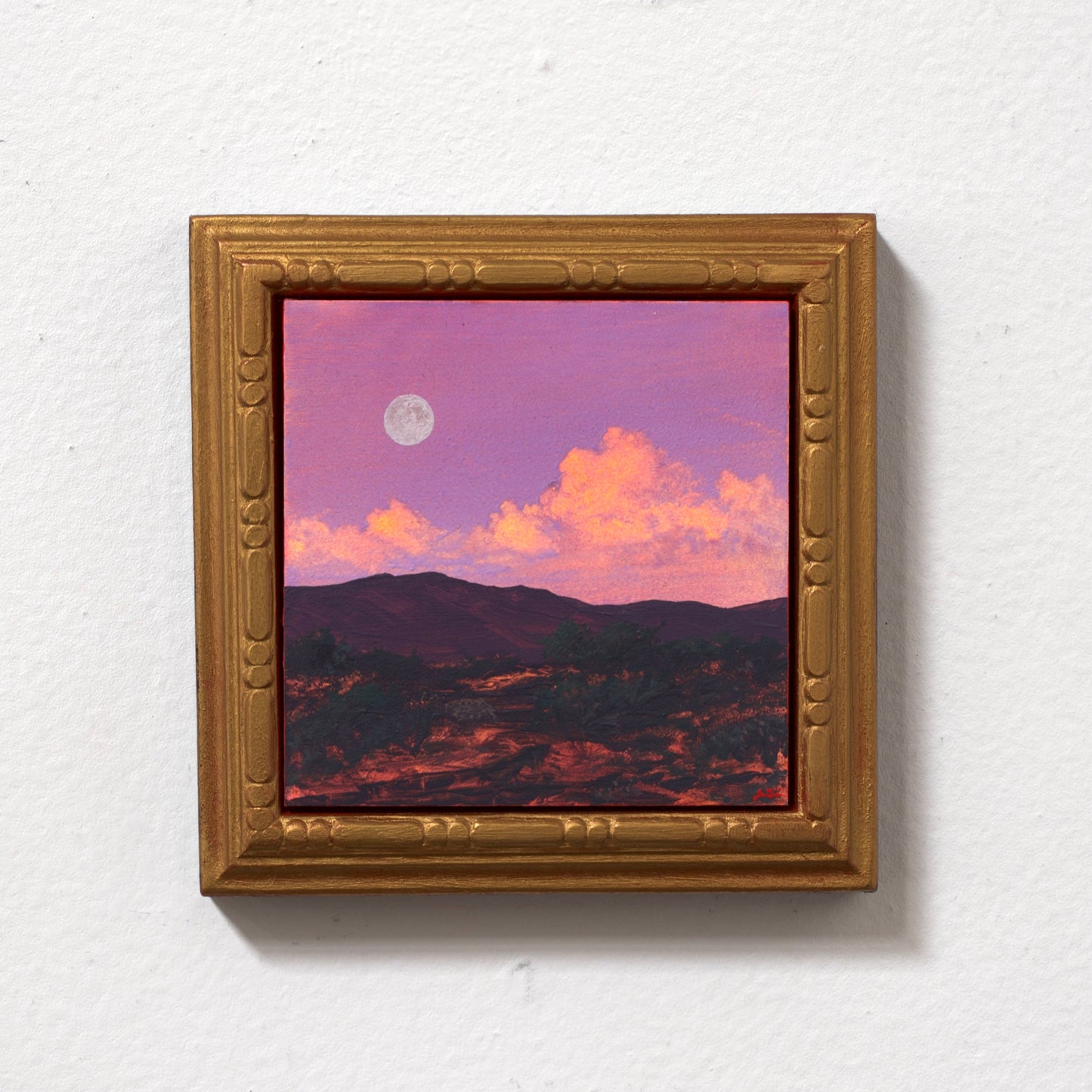 Sangre de Cristo Miniature Series 3, No.1 - 4" x 4"