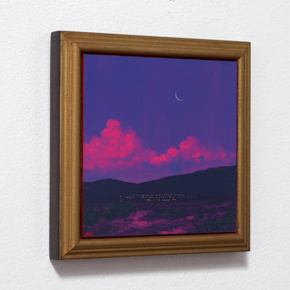 Santa Fe Nocturne Miniature No.2 - 6" x 6"