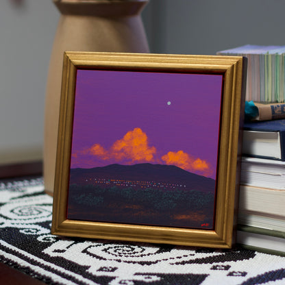 Santa Fe Nocturne Miniature No.3 - 6" x 6"