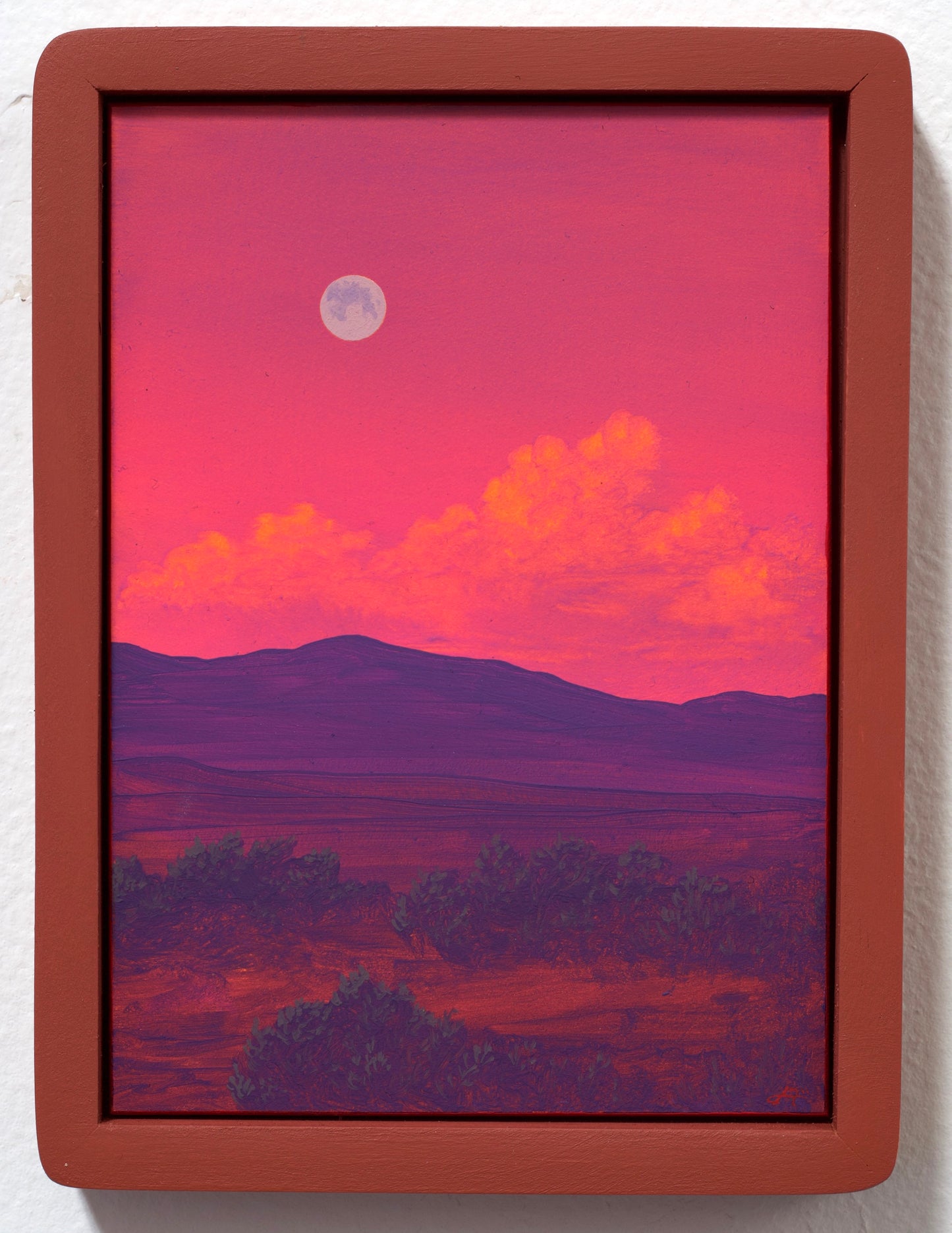 Santa Fe Foothills Miniature No.3 - 5" x 7"