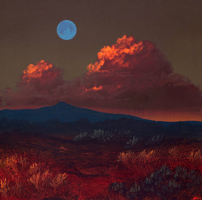Tetilla Peak, August 2026 - 8" x 8"