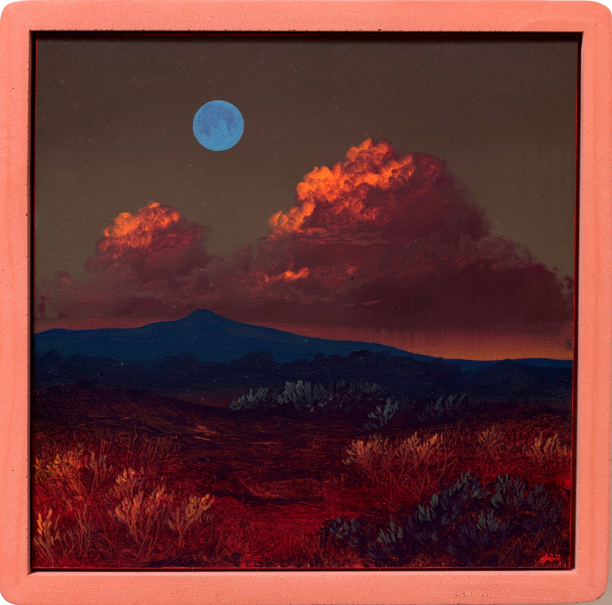 Tetilla Peak, August 2026 - 8" x 8"